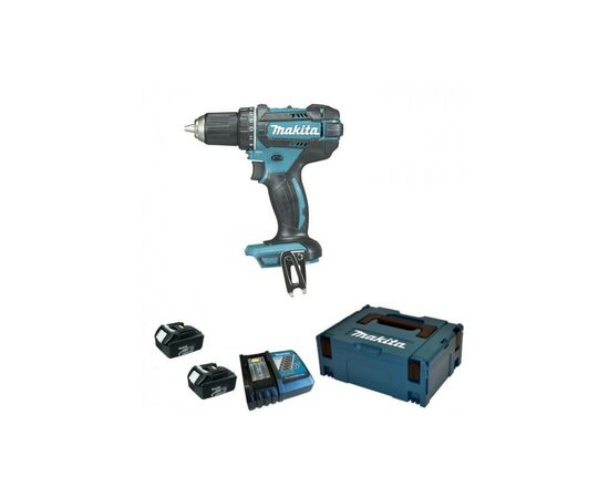 Шуруповерт Makita LXT, 4Аг х 2шт, кейс, 62/36 Нм (DDF482RME), изображение 8 Шуруповерт Makita LXT, 4Аг х 2шт, кейс, 62/36 Нм (DDF482RME), изображение 8