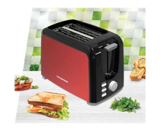 Тостер HEINNER HTP-700BKRD, изображение 2 Тостер HEINNER HTP-700BKRD, изображение 2