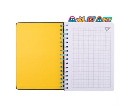 Блокнот Yes А5 96 листов на спирали с разделителями Stand with Ukraine клетка (151838), изображение 2 Блокнот Yes А5 96 листов на спирали с разделителями Stand with Ukraine клетка (151838), изображение 2