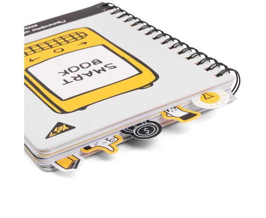 Блокнот Yes А5 96 аркушів на cпіралі із роздільниками Не ускладнюй! клітинка (151839), зображення 4 Блокнот Yes А5 96 аркушів на cпіралі із роздільниками Не ускладнюй! клітинка (151839), зображення 4