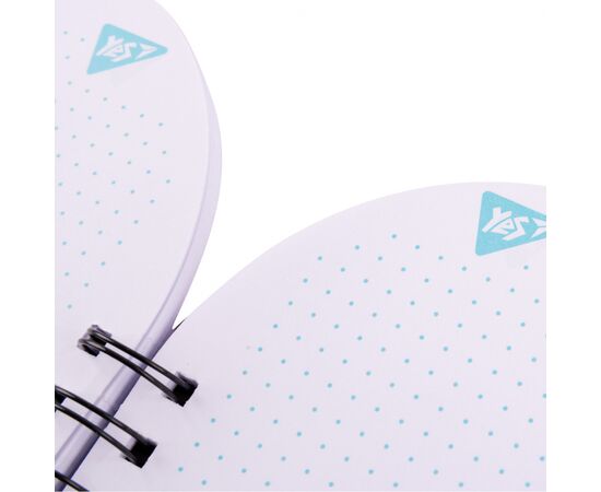 Блокнот Yes В6+ двойная спираль с пластиковым карманом Line Friends точка (151791), изображение 3