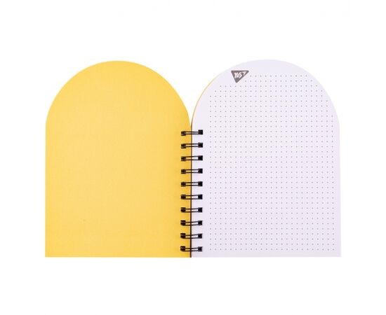Блокнот Yes В6+ подвійна cпіраль з пластиковою кишенею Minions крапка (151793), зображення 2