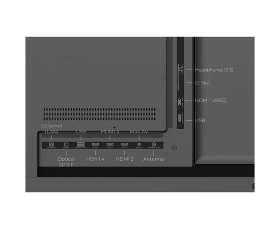 Телевізор Kivi 43U740NB, зображення 5 Телевізор Kivi 43U740NB, зображення 5