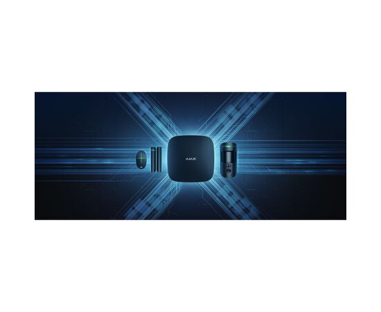 Комплект охоронної сигналізації Ajax StarterKit Cam Plus HDR black, зображення 2 Комплект охоронної сигналізації Ajax StarterKit Cam Plus HDR black, зображення 2