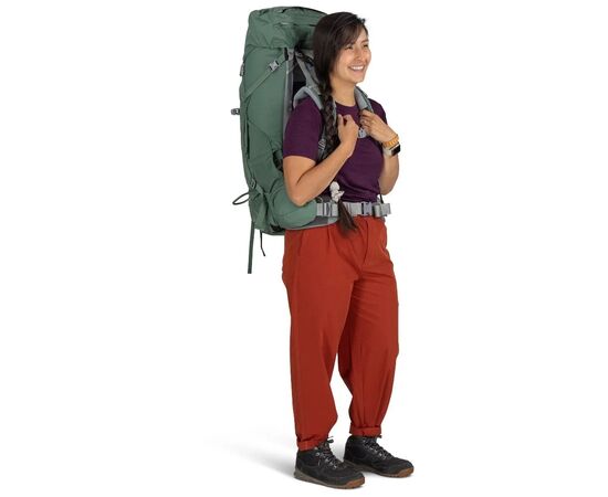 Рюкзак туристический Osprey Ariel 55 koseret green - WXS/S - зелений (009.3814), изображение 6 Рюкзак туристический Osprey Ariel 55 koseret green - WXS/S - зелений (009.3814), изображение 6