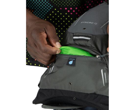 Рюкзак туристический Osprey Syncro 12 coal grey - O/S - сірий (009.3415), изображение 11 Рюкзак туристический Osprey Syncro 12 coal grey - O/S - сірий (009.3415), изображение 11
