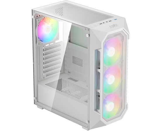 Корпус Gamdias AURA GC1 ELITE WH ARGB (4711514500608), изображение 5 Корпус Gamdias AURA GC1 ELITE WH ARGB (4711514500608), изображение 5