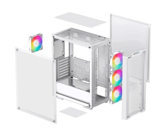 Корпус Deepcool CC560 MESH WH V2, изображение 9 Корпус Deepcool CC560 MESH WH V2, изображение 9