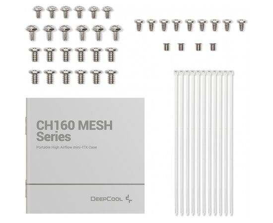 Корпус Deepcool CH160 MESH WH, изображение 11 Корпус Deepcool CH160 MESH WH, изображение 11