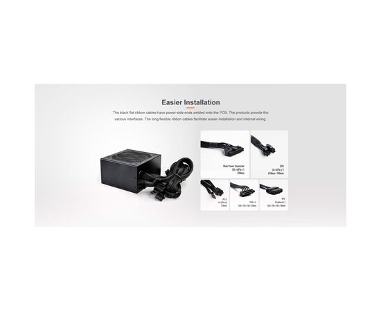 Блок питания PcCooler 650W (KF650), изображение 11 Блок питания PcCooler 650W (KF650), изображение 11