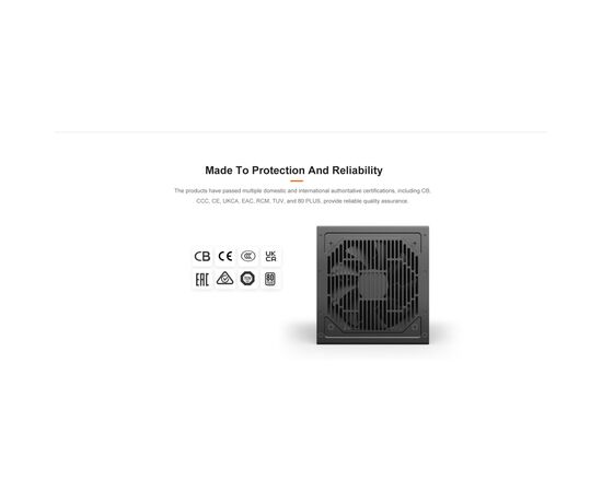 Блок питания PcCooler 650W (KF650), изображение 12 Блок питания PcCooler 650W (KF650), изображение 12