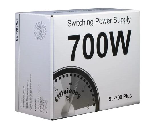 Блок питания Inter-Tech 700W (SL-700 Plus), изображение 3 Блок питания Inter-Tech 700W (SL-700 Plus), изображение 3