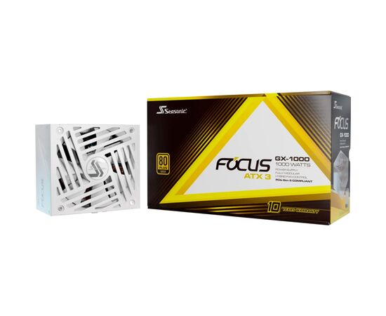 Блок питания Seasonic 1000W FOCUSGX-1000-ATX31-WH (FOCUS-GX-1000-ATX31-WHITE), изображение 11 Блок питания Seasonic 1000W FOCUSGX-1000-ATX31-WH (FOCUS-GX-1000-ATX31-WHITE), изображение 11