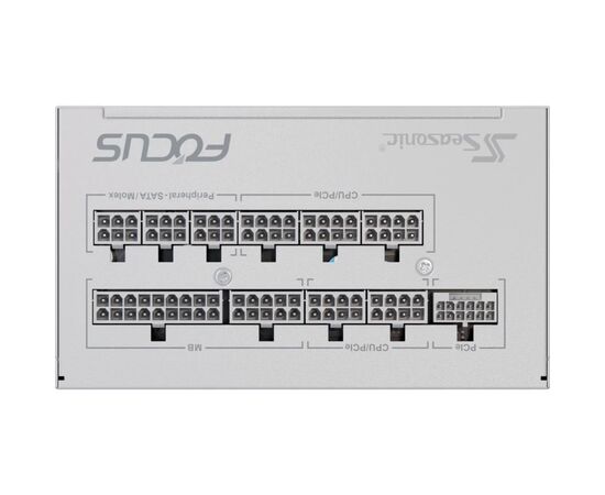 Блок питания Seasonic 850W FOCUS-GX-850-ATX31-WH (FOCUS-GX-850-ATX31-WHITE), изображение 5 Блок питания Seasonic 850W FOCUS-GX-850-ATX31-WH (FOCUS-GX-850-ATX31-WHITE), изображение 5