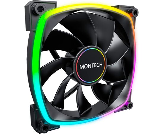 Кулер до корпусу MONTECH RX120 PWM (B31), зображення 2 Кулер до корпусу MONTECH RX120 PWM (B31), зображення 2