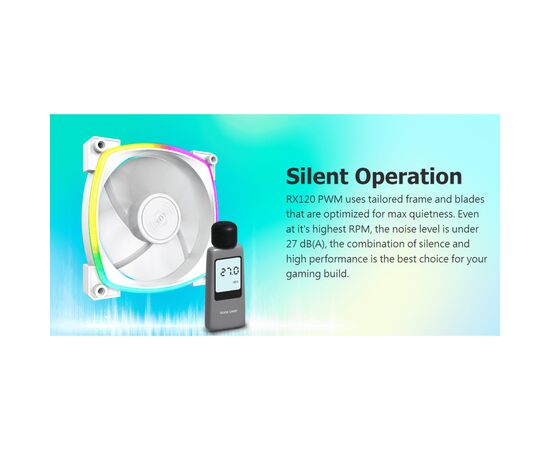 Кулер до корпусу MONTECH RX120 PWM (W31), зображення 10 Кулер до корпусу MONTECH RX120 PWM (W31), зображення 10