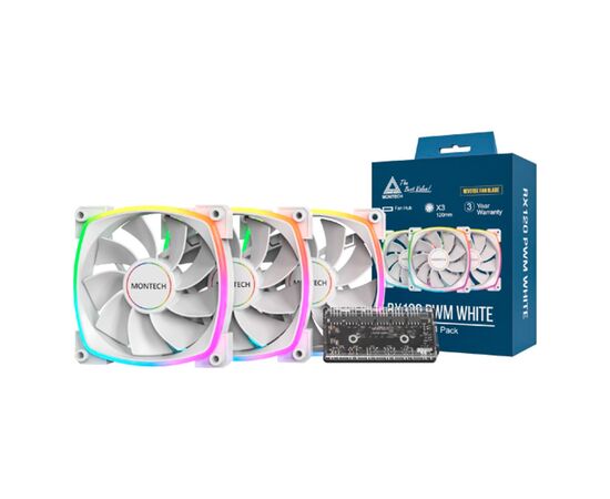 Кулер до корпусу MONTECH RX120 PWM (W31), зображення 12 Кулер до корпусу MONTECH RX120 PWM (W31), зображення 12