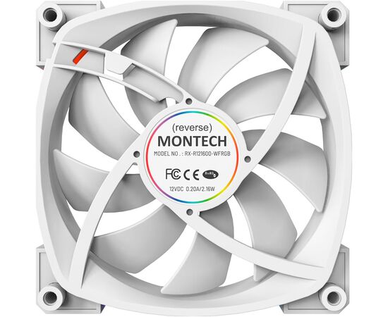 Кулер до корпусу MONTECH RX120 PWM (W31), зображення 5 Кулер до корпусу MONTECH RX120 PWM (W31), зображення 5