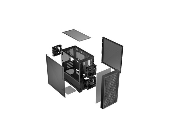 Корпус Logic concept DART PRO BLACK (AM-DART-PRO-0000-10), зображення 5 Корпус Logic concept DART PRO BLACK (AM-DART-PRO-0000-10), зображення 5