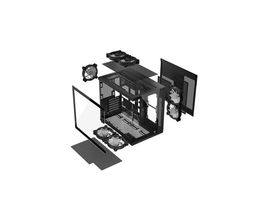Корпус Modecom VOLCANO PANORAMA APEX ARGB (AT-PANORAMA-7F-ARGB-10-00), изображение 11