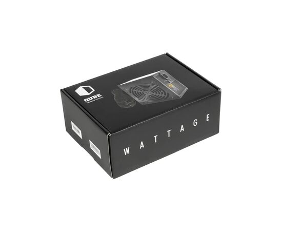 Блок питания Qube 600W (QBC-GPS600A12Bulk Black), изображение 9 Блок питания Qube 600W (QBC-GPS600A12Bulk Black), изображение 9