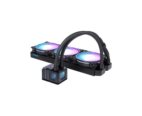 Система жидкостного охлаждения Alphacool Eisbaer Pro Aurora 360 CPU AIO (1019572), изображение 2 Система жидкостного охлаждения Alphacool Eisbaer Pro Aurora 360 CPU AIO (1019572), изображение 2