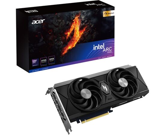 Видеокарта Nitro Intel Arc B580 OC 12GB Acer (DP.Z4BWW.P01), изображение 7 Видеокарта Nitro Intel Arc B580 OC 12GB Acer (DP.Z4BWW.P01), изображение 7