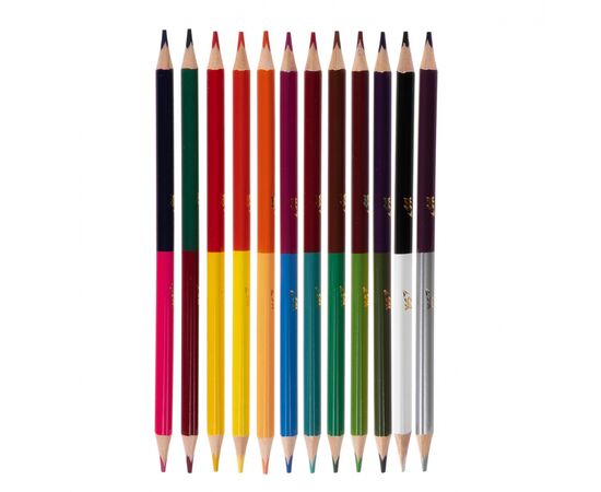 Карандаши цветные Yes Orange Line 12/24 кольорів з точилкою (290755), изображение 8 Карандаши цветные Yes Orange Line 12/24 кольорів з точилкою (290755), изображение 8