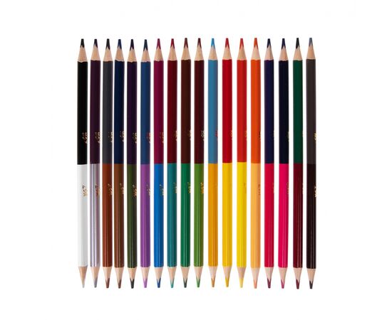 Карандаши цветные Yes Orange Line 18 шт 36 кольорів з точилкою (290752), изображение 8 Карандаши цветные Yes Orange Line 18 шт 36 кольорів з точилкою (290752), изображение 8