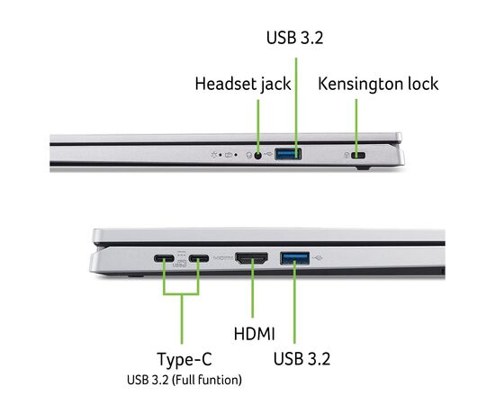 Ноутбук Acer Extensa EX215-57 (NX.EJAEU.002), изображение 2 Ноутбук Acer Extensa EX215-57 (NX.EJAEU.002), изображение 2