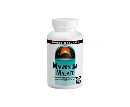 Минералы Source Naturals Магний + Яблочная Кислота 625мг, 100 капсул (SN1599)