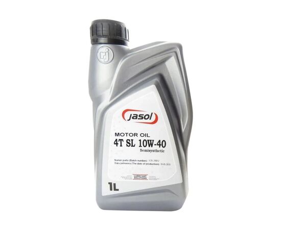 Моторное масло JASOL Motor OIL 4T Semisynthetic 10w40 1л (4T1)