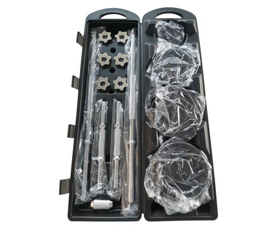 Штанга Ecofit + гантелі MD2709 - 50кг (24976), изображение 2 Штанга Ecofit + гантелі MD2709 - 50кг (24976), изображение 2