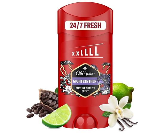 Дезодорант Old Spice Night Panther 85 мл (8700216752527), изображение 2 Дезодорант Old Spice Night Panther 85 мл (8700216752527), изображение 2