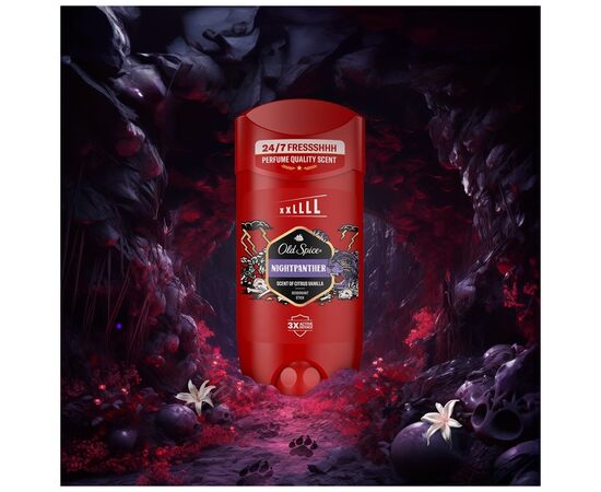 Дезодорант Old Spice Night Panther 85 мл (8700216752527), изображение 7 Дезодорант Old Spice Night Panther 85 мл (8700216752527), изображение 7