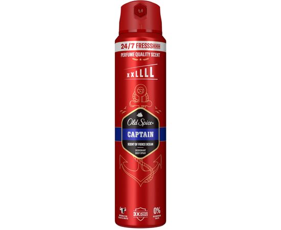 Дезодорант Old Spice Captain 250 мл (8700216875714)