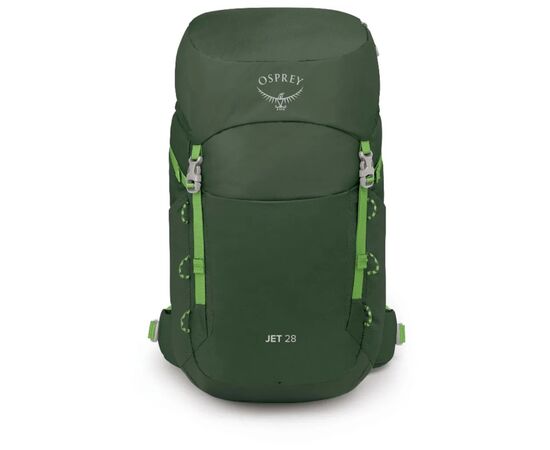 Рюкзак туристический Osprey Jet 28 green canopy/limeline green - O/S - темно-зелений (009.3890), изображение 3 Рюкзак туристический Osprey Jet 28 green canopy/limeline green - O/S - темно-зелений (009.3890), изображение 3