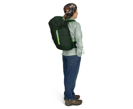 Рюкзак туристический Osprey Jet 28 green canopy/limeline green - O/S - темно-зелений (009.3890), изображение 4 Рюкзак туристический Osprey Jet 28 green canopy/limeline green - O/S - темно-зелений (009.3890), изображение 4