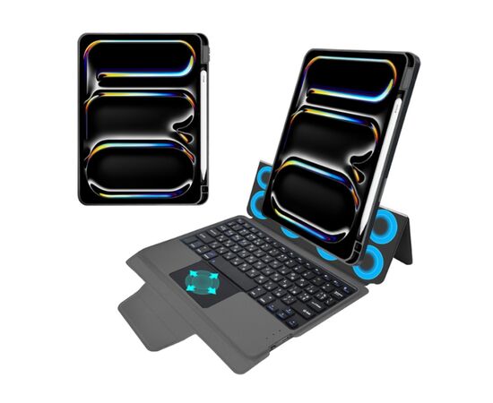 Чехол для планшета AirOn Premium iPad Pro 13 2024 + keyboard (4822352781231), изображение 7 Чехол для планшета AirOn Premium iPad Pro 13 2024 + keyboard (4822352781231), изображение 7