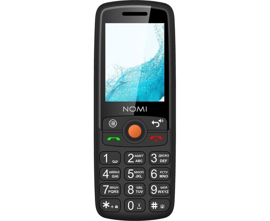 Мобільний телефон Nomi i2440 Black, зображення 2 Мобільний телефон Nomi i2440 Black, зображення 2