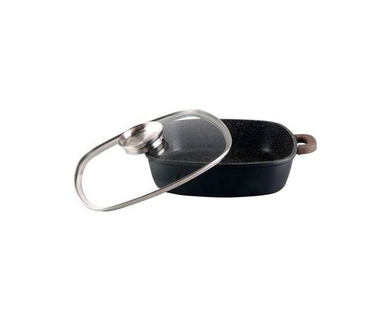 Сковорода Ringel Meyer з двома ручками 28 см (4.2л) з кришкою (RG-2129-28s), изображение 3 Сковорода Ringel Meyer з двома ручками 28 см (4.2л) з кришкою (RG-2129-28s), изображение 3