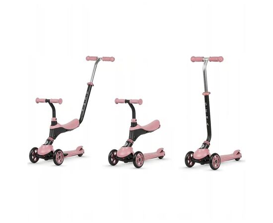 Самокат QPlay 5 в 1 Sema Pink (ST-004SemaPink), изображение 9 Самокат QPlay 5 в 1 Sema Pink (ST-004SemaPink), изображение 9