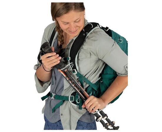 Рюкзак туристический Osprey Tempest 20 (2024) jasper green - WXS/S - зелений (009.2380), изображение 6 Рюкзак туристический Osprey Tempest 20 (2024) jasper green - WXS/S - зелений (009.2380), изображение 6