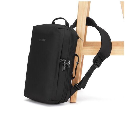 Рюкзак туристический Pacsafe X 13" commuter чорний (30665100), изображение 8 Рюкзак туристический Pacsafe X 13" commuter чорний (30665100), изображение 8