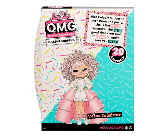 Кукла L.O.L. Surprise! серии O.M.G. S2 – Именинница (579755), изображение 6 Кукла L.O.L. Surprise! серии O.M.G. S2 – Именинница (579755), изображение 6