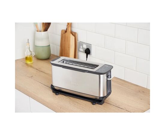 Тостер Ninja Foodi 3-в-1 (Stainless Steel) ST202EU, изображение 7 Тостер Ninja Foodi 3-в-1 (Stainless Steel) ST202EU, изображение 7