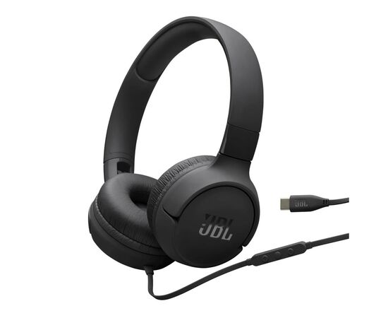 Наушники JBL Tune 520C USB-C Black (JBLT520CBLK)
