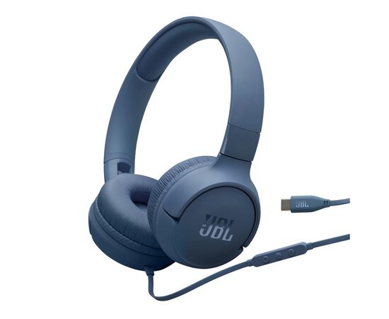 Наушники JBL Tune 520C USB-C Blue (JBLT520CBLU)