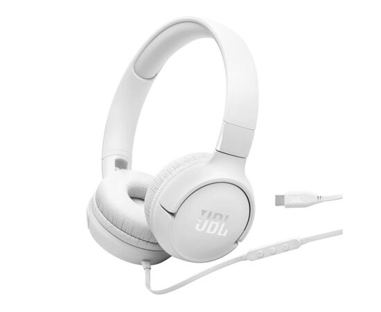 Навушники JBL Tune 520C USB-C White (JBLT520CWHT)