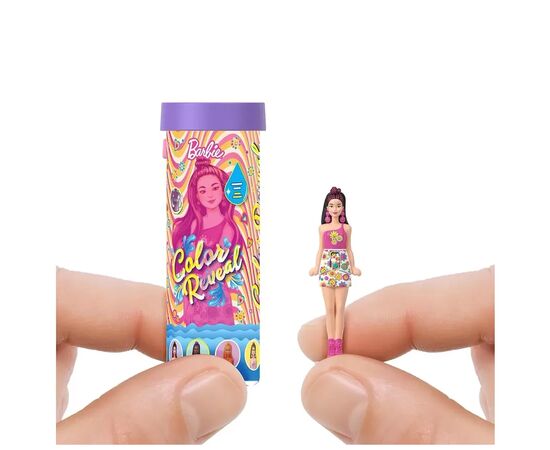 Кукла Barbie сюрприз Mini BarbieLand Color Reveal Радужные и стильные (JCR08), изображение 2 Кукла Barbie сюрприз Mini BarbieLand Color Reveal Радужные и стильные (JCR08), изображение 2